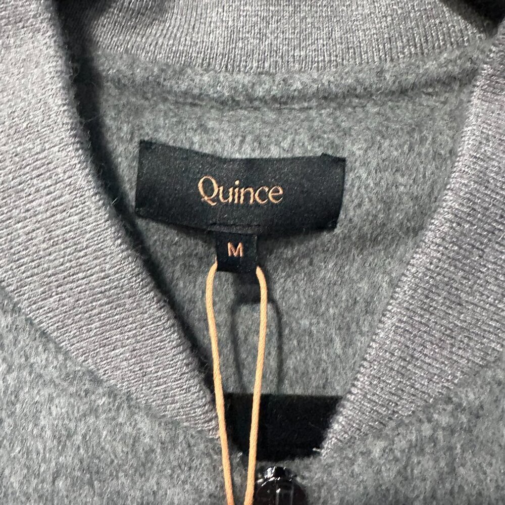 Quince Women's Double-Faced Merino Wool Bomber‎ Jacket Sz M - Picture 3 of 3